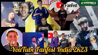 YouTube Fanfest India 2023🇮🇳❤️‍🔥 | Ibbo 10 | Everyone becomes Crazy On That Night #youtubeindia