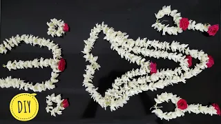 How to make real floral jewelry at home for #haldi/ #mehndi functions | #diy #floral #jewelry