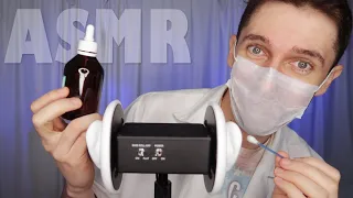 ASMR LIMPEZA DE OUVIDO que vai FORMIGAR MUITO seu COURO CABELUDO