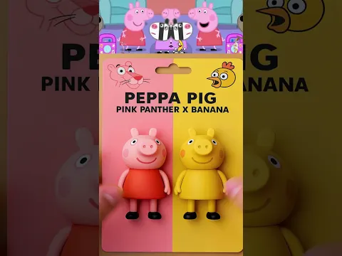 Unboxing Peppa Pig Pink Panther X Chicken Banana