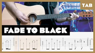 Metallica - Fade to Black - Guitar Tab | Lesson | Cover | Tutorial