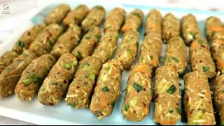 Chicken Chinese Rolls Sirf 250gms Chicken Se 35 rolls Aaj hi banakar freeze kijiye