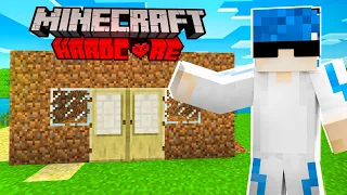 inicié un mundo HARDCORE en MINECRAFT...