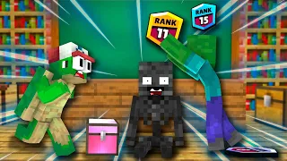 Magic Mermaid | THE LVL RANK BRAWL - ALL EPISODE - jj and mikey in Minecraft Animation