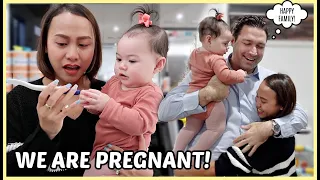 FINDING OUT I’M PREGNANT! SURPRISING DAN WITH BABY NUMBER 2! 🤰🏻❤️ | rhazevlogs