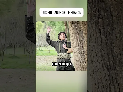 Un soldado consigue matar al enemigo gracias al camuflaje #shorts #comentarios