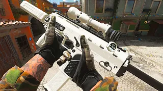 "why is he using a SNIPER SCOPE on a SMG on Modern Warfare 2?"