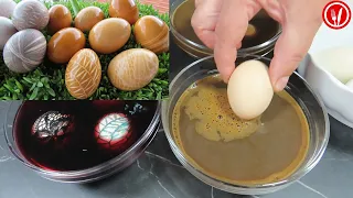 Bojanje Uskrsnih Jaja - Kava i crno vino • How to dye Easter eggs - Coffee and red wine