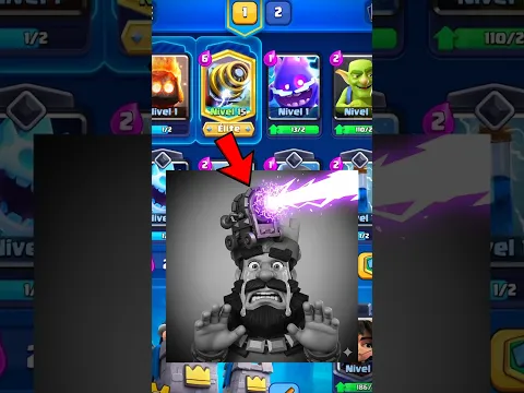 CHISPITAS NIVEL 15 en ARENA 1 😰 #clashroyale