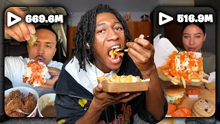 I Tried the MOST VIRAL Mukbangers Meals