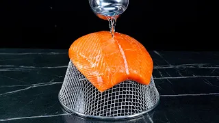 ¡El truco que me hizo la vida más fácil! Yo sólo cocino salmón así