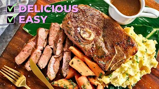 This EASY Lamb Steak Can be Served to ROYALTY (Plus: Perfect Side Dish Recipe)