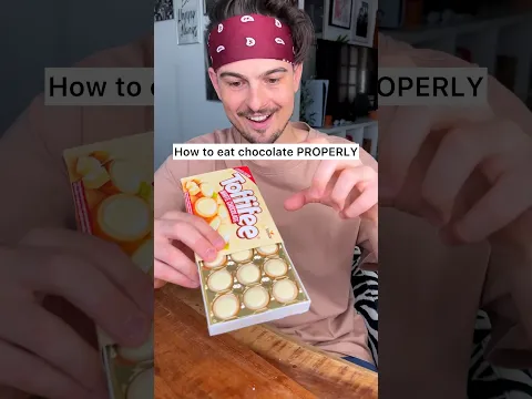 Do you know how to EAT these chocolates the RIGHT way?😎😁❤️🍫| How to eat properly | CHEFKOUDY