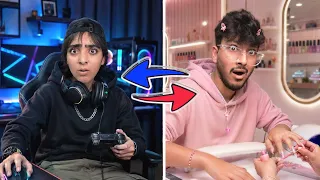 Switching life with Sibling for 24 Hours! *Instant Regret
