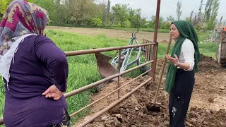 KÖYDE TRAKTÖRLE RALLİ
