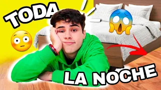 Pasé la noche abajo de mi CAMA! 😱🤪