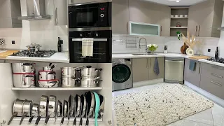 تنظيم المطبخ بالورقة والقلم 🗒 طريقة ذكية لشهر رمضان راحة وطبخ بدون مجهود👌جولة بالمطبخ Cuisine