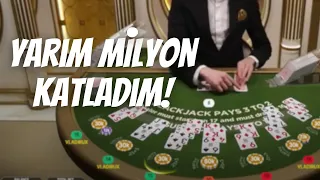7 BOX BLACKJACK! YARIM MİLYON KATLADIM!