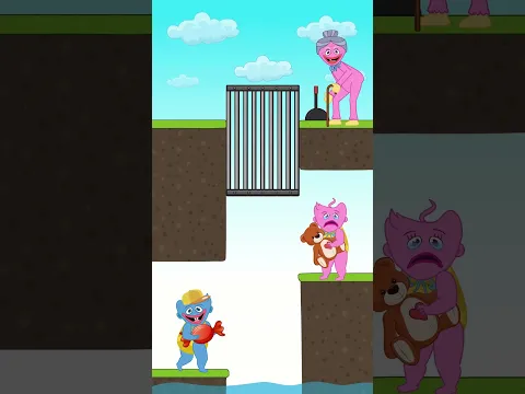 Granny Kissy Missy was bad and got punished for it! | Funny Animation #shorts #animation