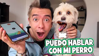 Hablo con MI PERRO por una APP del CELULAR y Lo Hago BAILAR - VLOG #119