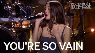 Olivia Rodrigo Covers Carly Simon's "You’re So Vain" | Rock Hall 2022 Induction