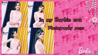 In my Barbie era 💞🌸 Photography pose idea in gown for functions #photographypose #viralvideo #trend