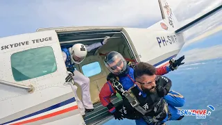 I Jumped Out of a Plane at 5,000 Meters 🪂  1.5 Minute Freefall at Skydive Teuge with Wim de Gier