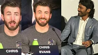 Dhanush இவ்ளோ Famous-னு எங்களுக்கு Shoot அப்போ தெரியாம போச்சு - Captain America Chris Evan Reveals