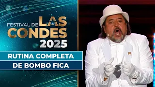 ¡SACÓ CARCAJADAS! 😂 Revive la rutina de Bombo Fica en Festival de Las Condes 2025 ✨