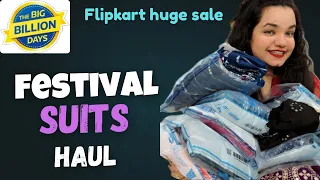 FESTIVE KURTA SETS HAUL😍 | FLIPKART BIG BILLION DAYS SALE 🔥