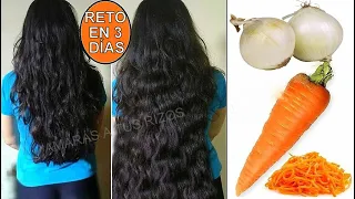 🟧CRECE TU CABELLO EN 3 DÍAS CON SÓLO 2 INGREDIENTES MÁGICOS!