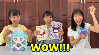chiuctoy  | Đồ Chơi Vui Nhộn Bất Ngờ  P11 -  Miếng Dán Sticker Thay Đổi Cảm Xúc  #shorts #chiuctoy