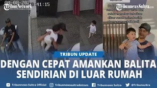 Viral Tindakan Pedagang Siomay Ini Amankan Seorang Balita Yang Sendirian Di Luar Rumahnya