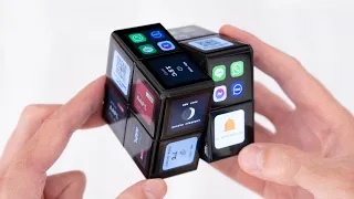 UN CUBO DE RUBIK CON PANTALLAS ¡EL FUTURO ES HOY!