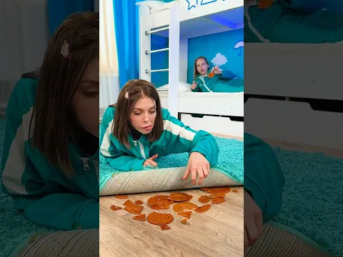 Squid Game Dalgona… Hidden Under the Carpet?! 😱🦑🍬