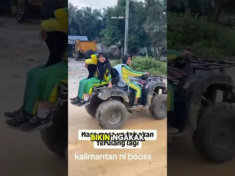 Momen lucu ketika bocil berangkat sekolah naik motor ‼️ #bocil#berangkatsekolah #naikmotor #lshorts