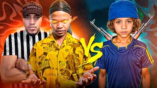 INFLUENCER ME PIDE AYUDA PARA DARME PVP VS UN NIÑO DE 7 AÑOS 😱FREE FIRE