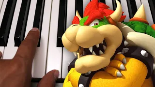 Peaches / Bowser (Jack Black) Piano Tutorial / Notas Musicales / Cover
