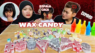 PRANK ❗️CACA TERMAKAN WAX CANDY VIRAL EXPIRED 😰‼️
