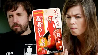 A PIOR BALA DO MUNDO! EXPERIMENTANDO COMIDA JAPONESA - Ep.1565