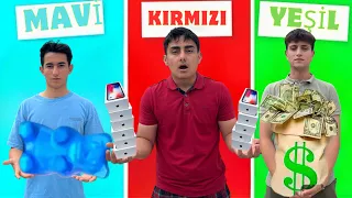 24 SAAT BOYUNCA TEK RENK CHALLENGE 🌈 @Onurbtww