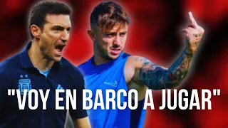 "Voy en barco a jugar". Pablo Maffeo, el español que jugará para la Selección Argentina.