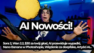 SORA 2 niszczy Internet?!, Edytor do żartów - AI NOWOŚCI! - #23 #AI #sztucznainteligencja