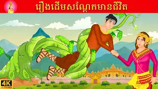 រឿងដើមសណ្តែកមានជីវិត | រឿងព្រេងខ្មែរ | រឿងនិទានខ្មែរ | រឿងតុក្កតា