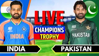 India vs Pakistan , Champions Trophy 2025 | Live Cricket Match Today | IND vs PAK Match Preview