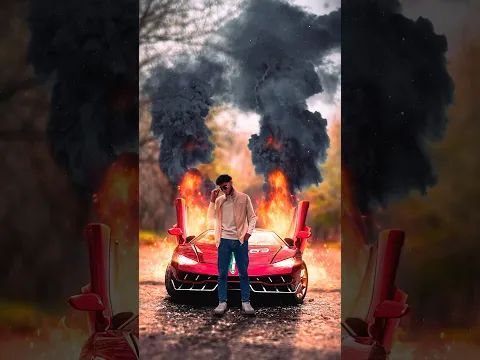 Did I set fire to a Lamborghini?😱🔥