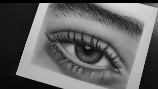 How to draw realistic eyes? #realisticeyes #art #realisticdrawing #pencildrawing