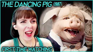 'The Dancing Pig' (1907) FIRST TIME WATCHING Reaction & Commentary