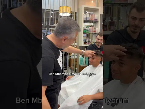 Mavi Mbappe saçı istemiyorum 😭