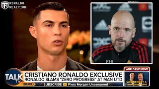 Ronaldo's Interview With Piers Morgan "I Don't Respect Ten Hag, Man United Betrayed ME."😡